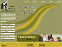 Tablet Screenshot of connorhomes.com